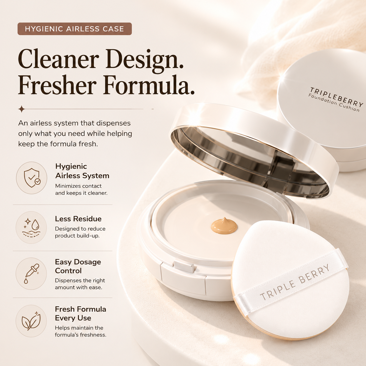 Triple Berry Foundation Cushion 15g