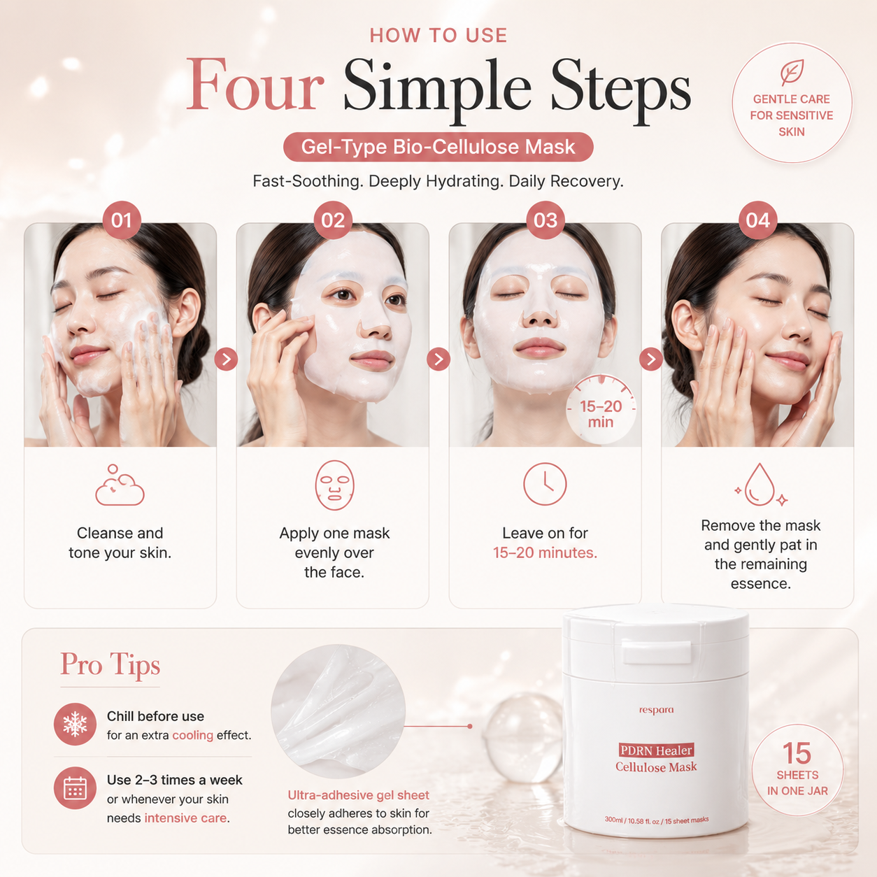 PDRN Healer Cellulose Mask