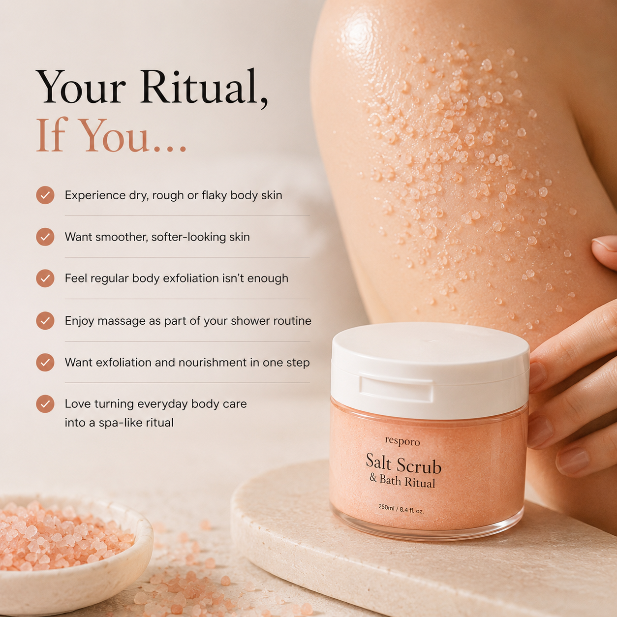 Salt Scrub & Bath Ritual 250g