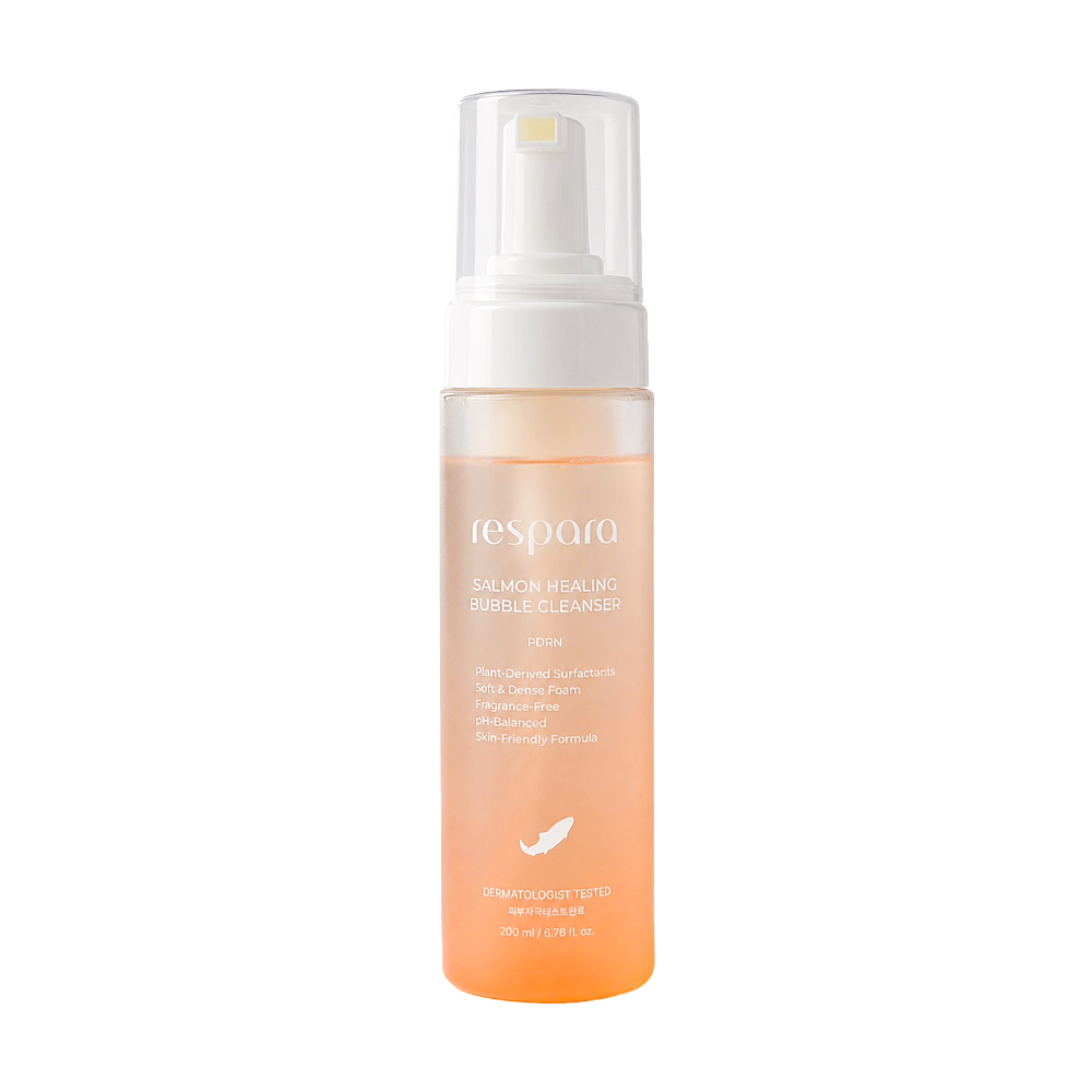Salmon Healing Bubble Cleanser 200ml – PDRN 500ppm